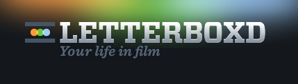 Letterboxd logo beside its brand color palette: charcoal #202830, orange #FF8000, green #00E054, blue #40BCF4