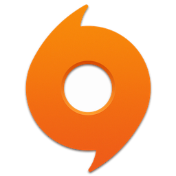 Origin logo, brand color #F56C2D