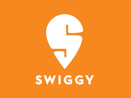 Swiggy logo beside its brand color palette: primary #FC8019