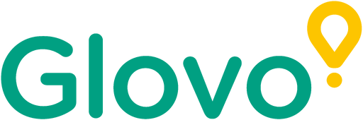 Glovo logo, PNG format