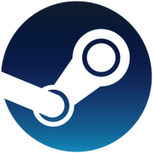 Steam logo, PNG format